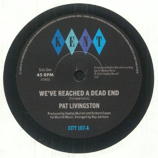 We've Reached A Dead End - Vinyl Single vinyl record cover