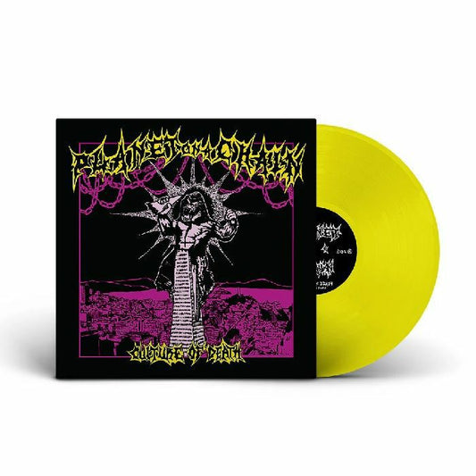 Culture Of Death - Translucent Yellow Vinyl LP vinyl record cover