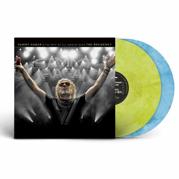 The Residency - Limited Edition Yellow Green & Blue Vinyl 2xLP vinyl record cover