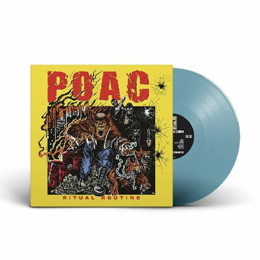 Ritual Routine - Transparent Blue Vinyl LP vinyl record cover