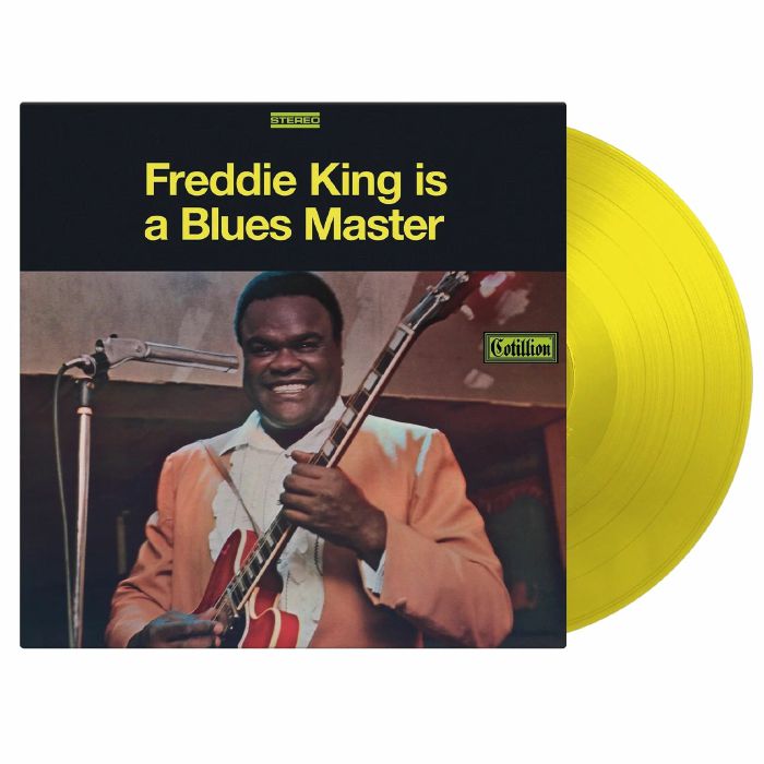 Is A Blues Master - Limited Edition Yellow Vinyl LP vinyl record cover