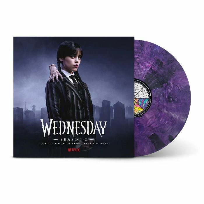 Wednesday: Season 2 (Soundtrack) - Purple Smoke Vinyl LP vinyl record cover