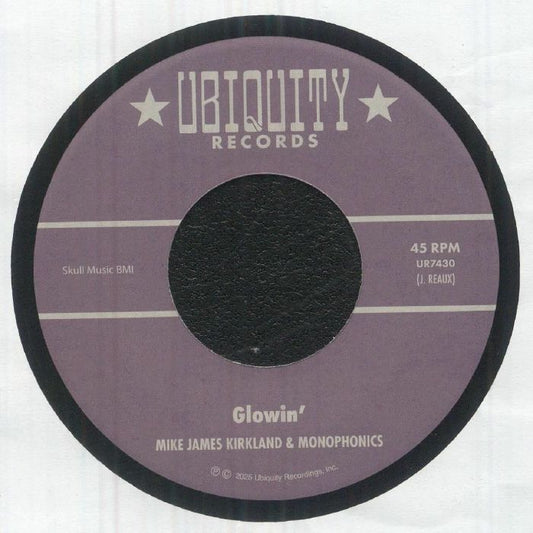 Glowin' - Limited Edition Vinyl Single vinyl record cover