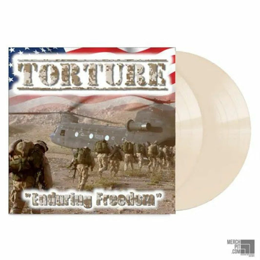 Enduring Freedom - Limited Edition Beige Vinyl 2xLP vinyl record cover