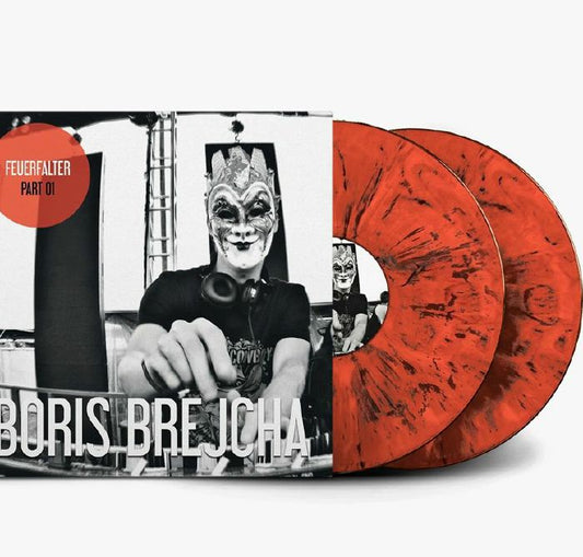 Feuerfalter Part 1 - Red and Black Marbled Vinyl 2xLP vinyl record cover