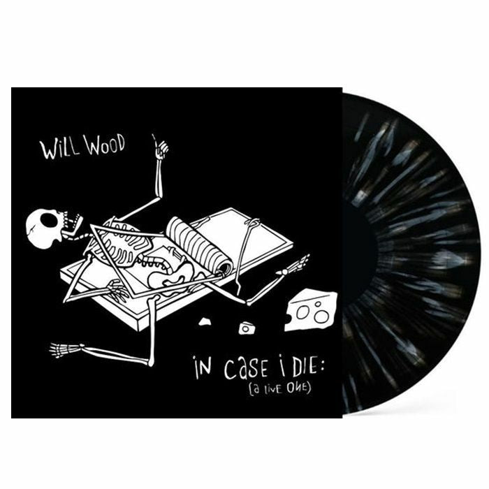 In Case I Die (A Live One) - Black & White Splatter 3xLP vinyl record cover