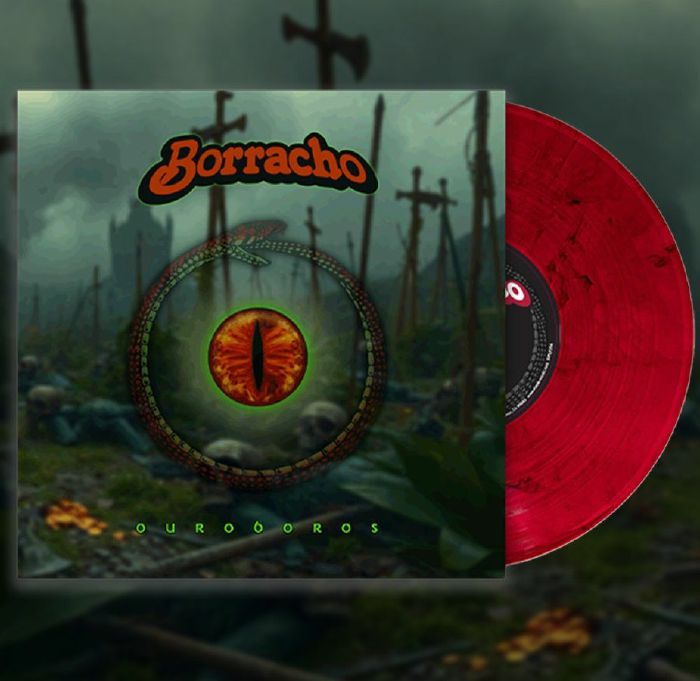 Ouroboros - Limited Edition Red Vinyl LP vinyl record cover