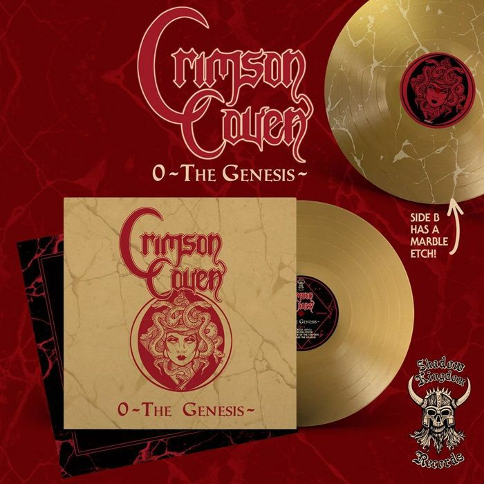 O: The Genesis - Limited Edition Gold Vinyl EP vinyl record cover