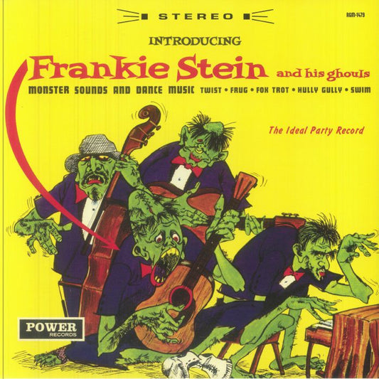 Introducing Frankie Stein & His Ghouls - Orange Vinyl LP vinyl record cover