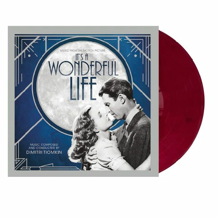 It's A Wonderful Life (Soundtrack) - Burgundy Vinyl LP vinyl record cover