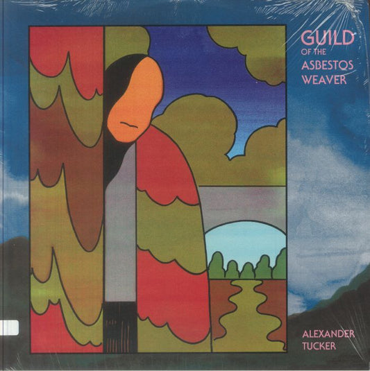 Guild Of The Asbestos Weaver - Limited Clear & Blue Vinyl LP vinyl record cover