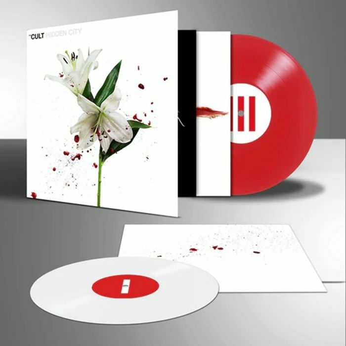 Hidden City - White & Red Vinyl 2xLP vinyl record cover