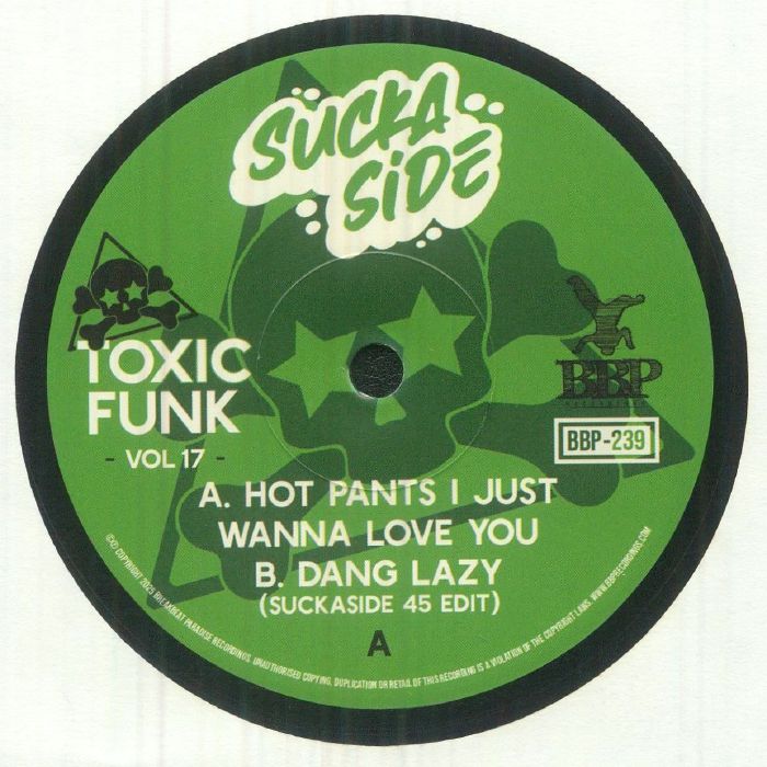 Toxic Funk Vol 17 - Vinyl Single vinyl record cover