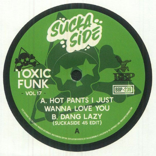 Toxic Funk Vol 17 - Vinyl Single vinyl record cover
