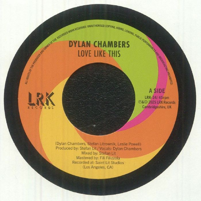 Love Like This - Vinyl Single vinyl record cover
