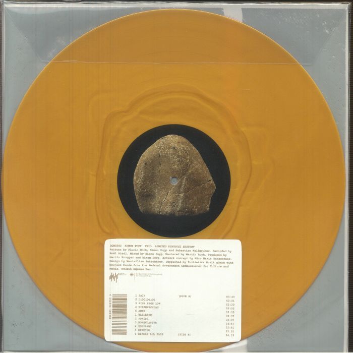 Trio - Limited Edition Gold Vinyl LP vinyl record cover