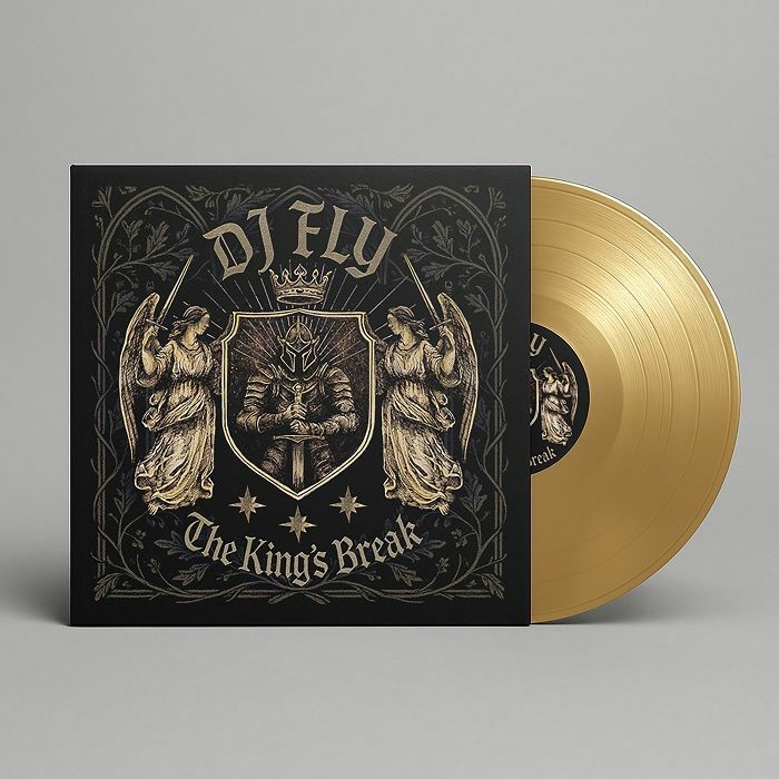 The King's Break - Gold Vinyl LP vinyl record cover