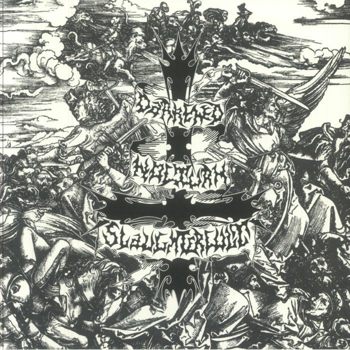 Follow The Calls For Battle - Black & Silver Marbled Vinyl LP vinyl record cover