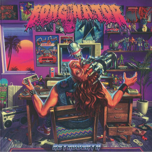 Retrodeath - Marbled Vinyl LP vinyl record cover