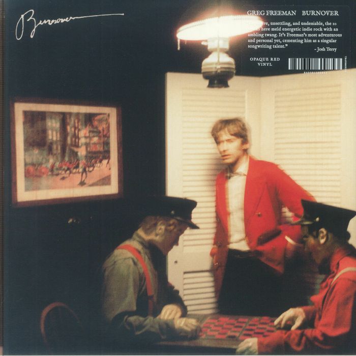 Burnover - Red Vinyl LP vinyl record cover