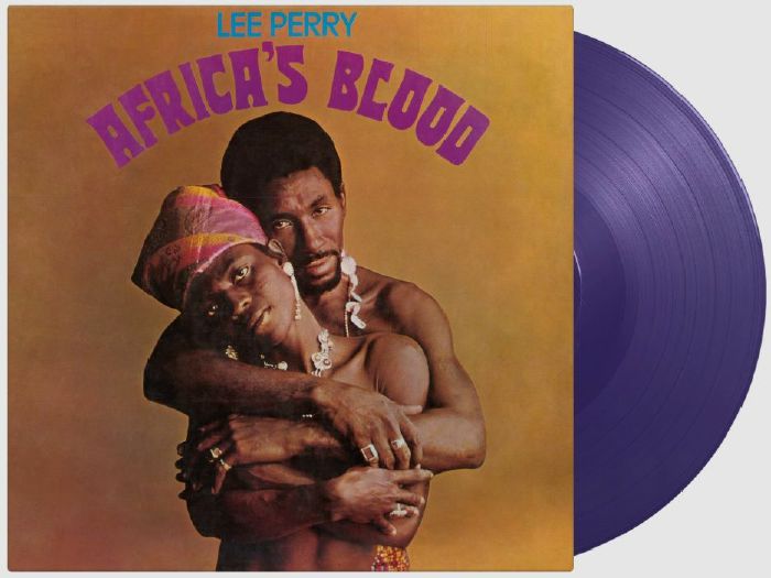 Africa's Blood - Limited Edition Purple Vinyl LP vinyl record cover