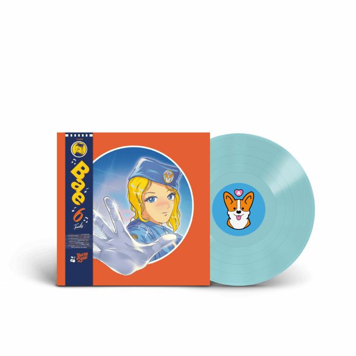 6AE - Aqua Vinyl LP vinyl record cover