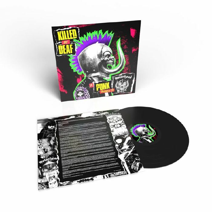 Killed By Deaf: A Punk Tribute To Motorhead - Vinyl LP vinyl record cover