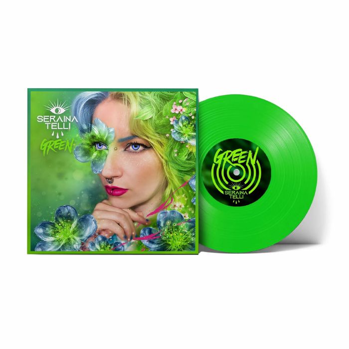Green - Neon Green Vinyl LP vinyl record cover