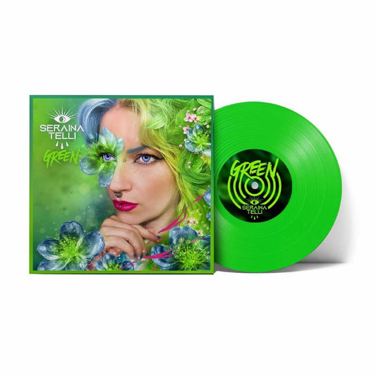 Green - Neon Green Vinyl LP vinyl record cover