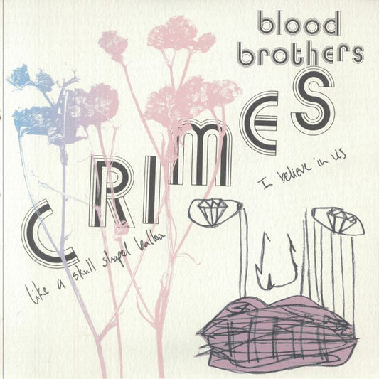 Crimes - Limited Edition Bone White Vinyl LP vinyl record cover