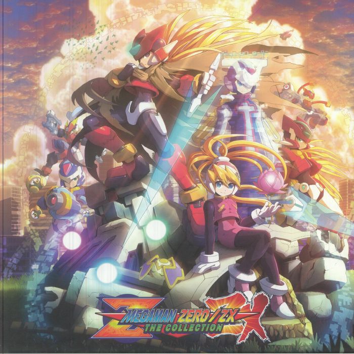 Mega Man Zero/ZX: The Collection (Soundtrack) - 5xLP Box Set vinyl record cover