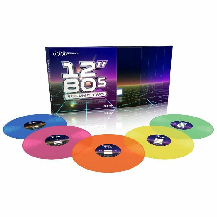NOW Presents 12" 80s Volume Two: 1983-1984 - 5xLP Box Set vinyl record cover