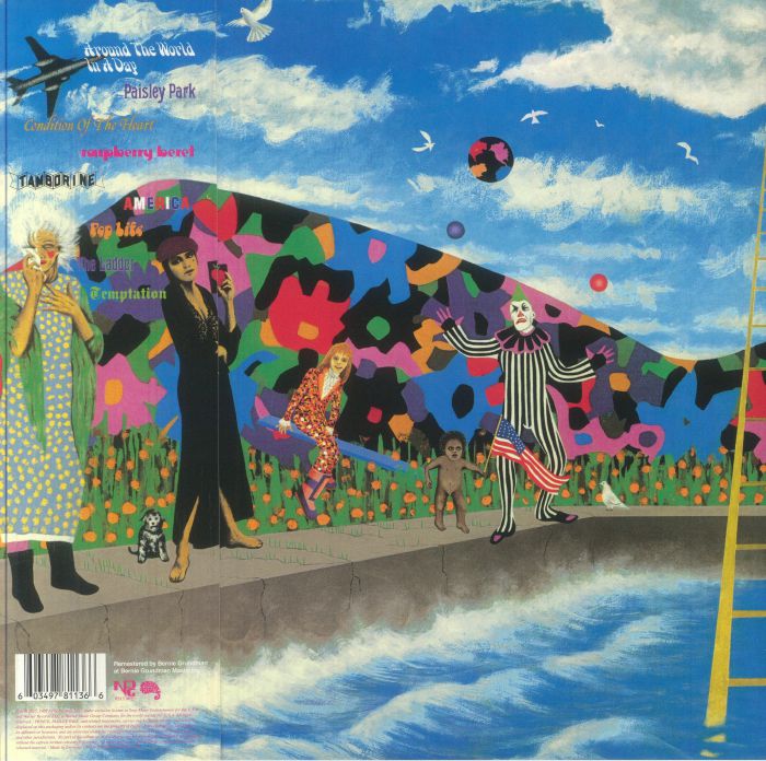 Around The World In A Day - 40th Anniversary Edition Vinyl LP vinyl record cover