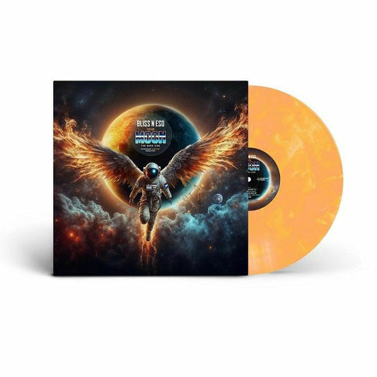 The Moon: The Dark Side - Orange Vinyl LP vinyl record cover