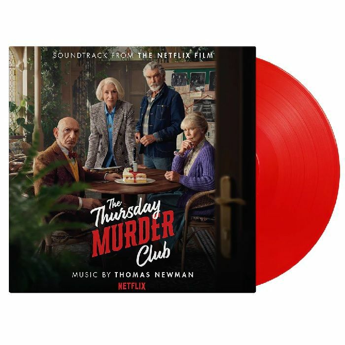 The Thursday Murder Club (Soundtrack) - Limited Edition Red Vinyl LP vinyl record cover