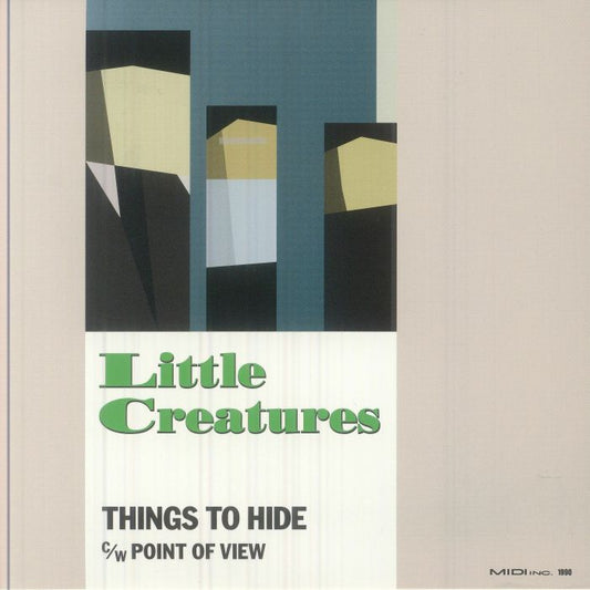 Things To Hide - Vinyl Single vinyl record cover
