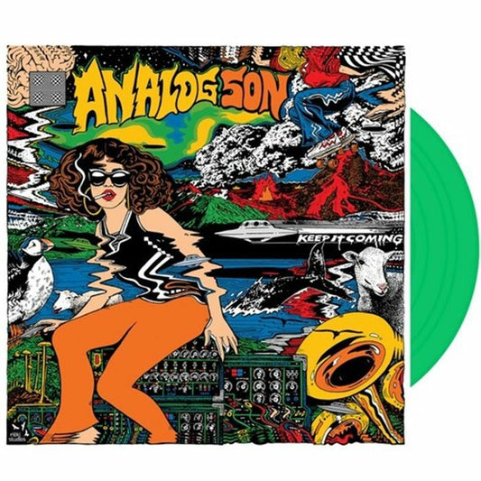 Keep It Coming - Green Vinyl LP vinyl record cover