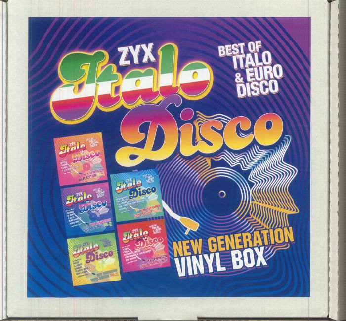 Italo Disco New Generation Vinyl Box - 5xLP Box Set vinyl record cover