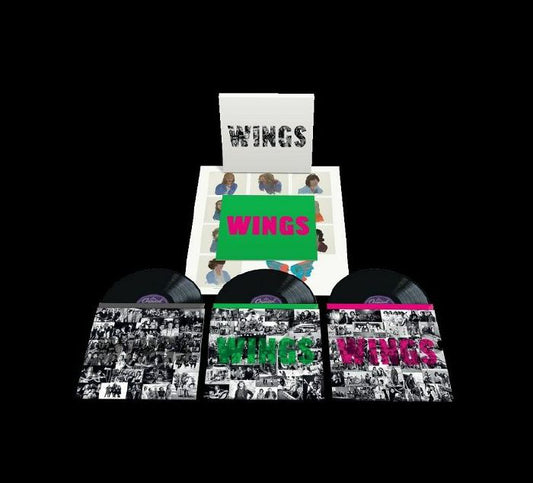 Wings - 3xLP vinyl record cover