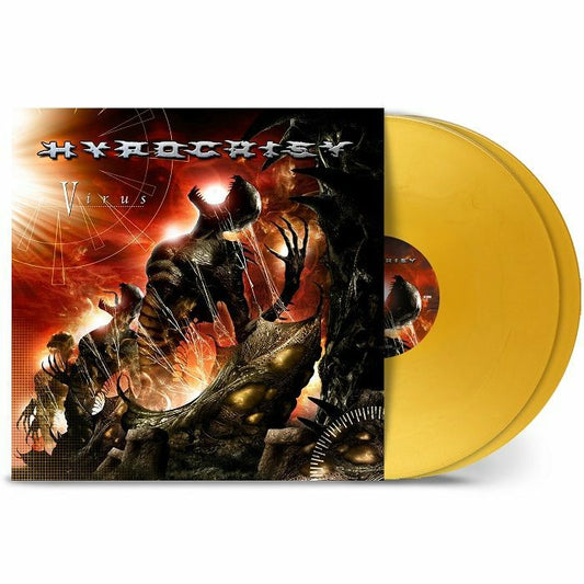 Virus - Limited Edition Red Gold Marbled Vinyl 2xLP vinyl record cover