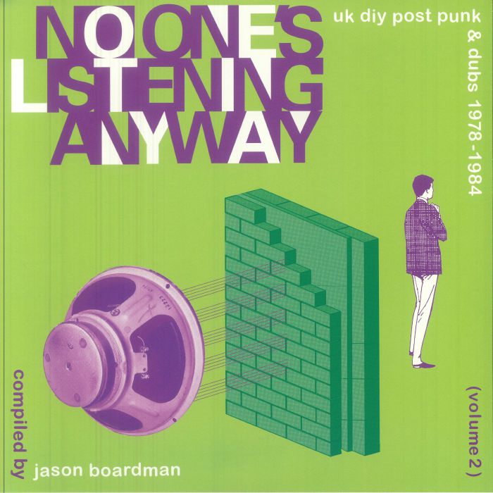 No One's Listening Anyway: UK DIY Post Punk & Dubs 1978-1984 Volume 2 - 2xLP vinyl record cover