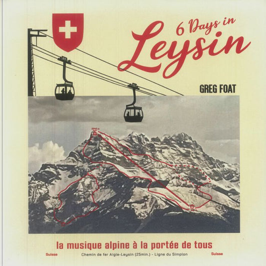 6 Days In Leysin - Vinyl LP vinyl record cover