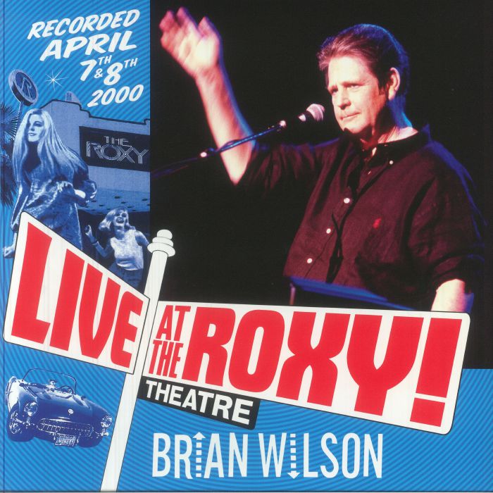 Live At The Roxy Theatre - Red White And Blue Vinyl 3xLP Box Set vinyl record cover