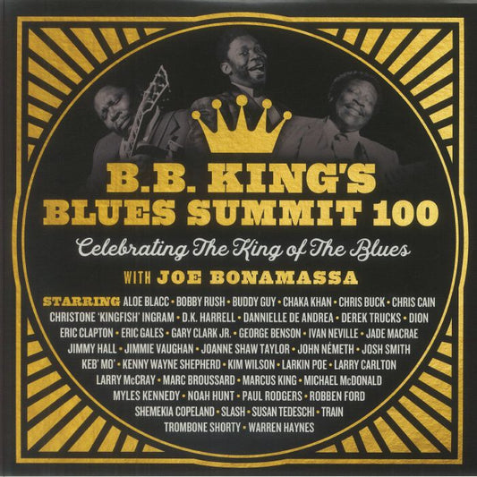 BB King's Blues Summit 100 - 3xLP vinyl record cover
