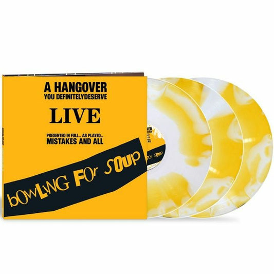 A Hangover You Definitely Deserve: Live - Coloured Vinyl 3xLP vinyl record cover