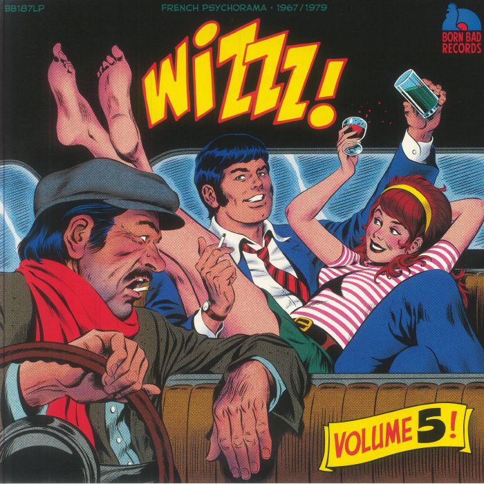Wizzz! Volume 5: French Psychorama 1967-1979 - Vinyl LP vinyl record cover