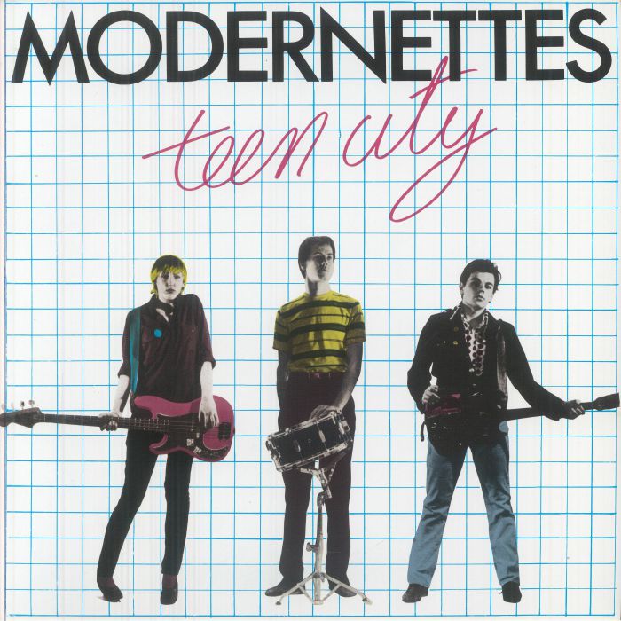 Teen City - Limited Edition Pink & Blue Smoke Vinyl EP vinyl record cover