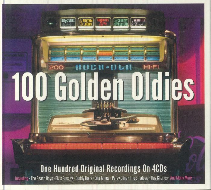 100 Golden Oldies - 4CD CD cover