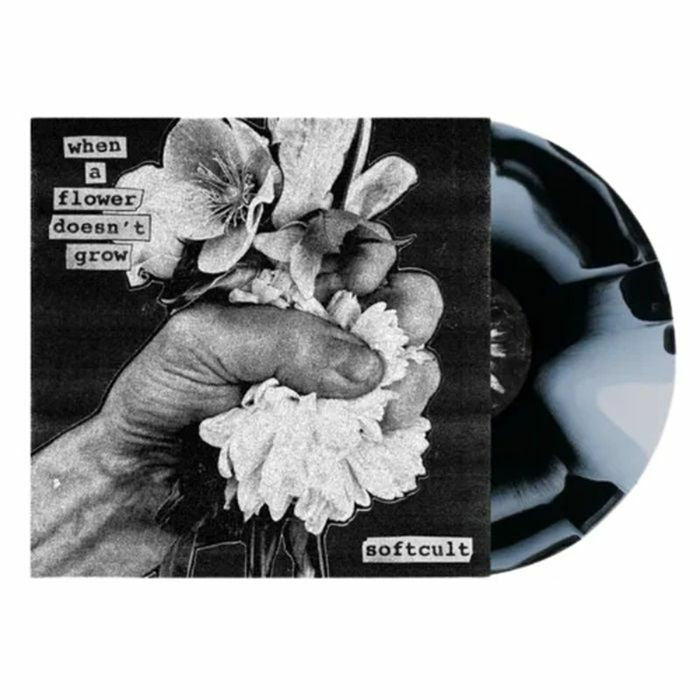 When A Flower Doesn't Grow - Grey & Black Vinyl LP vinyl record cover