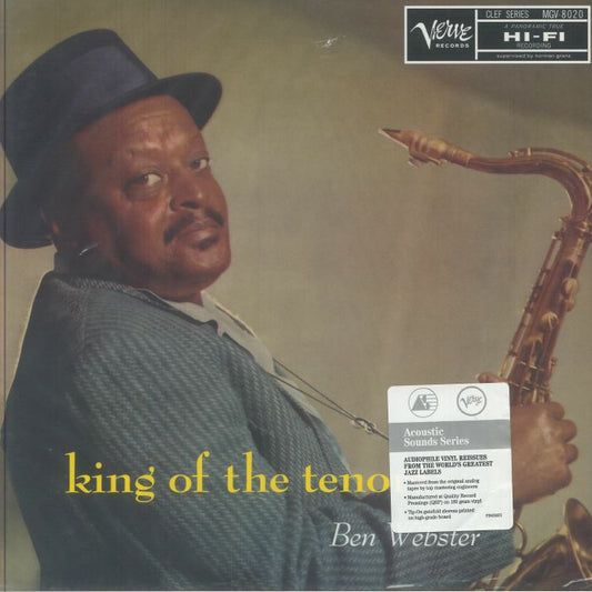 King Of The Tenors - Limited Edition Vinyl LP vinyl record cover